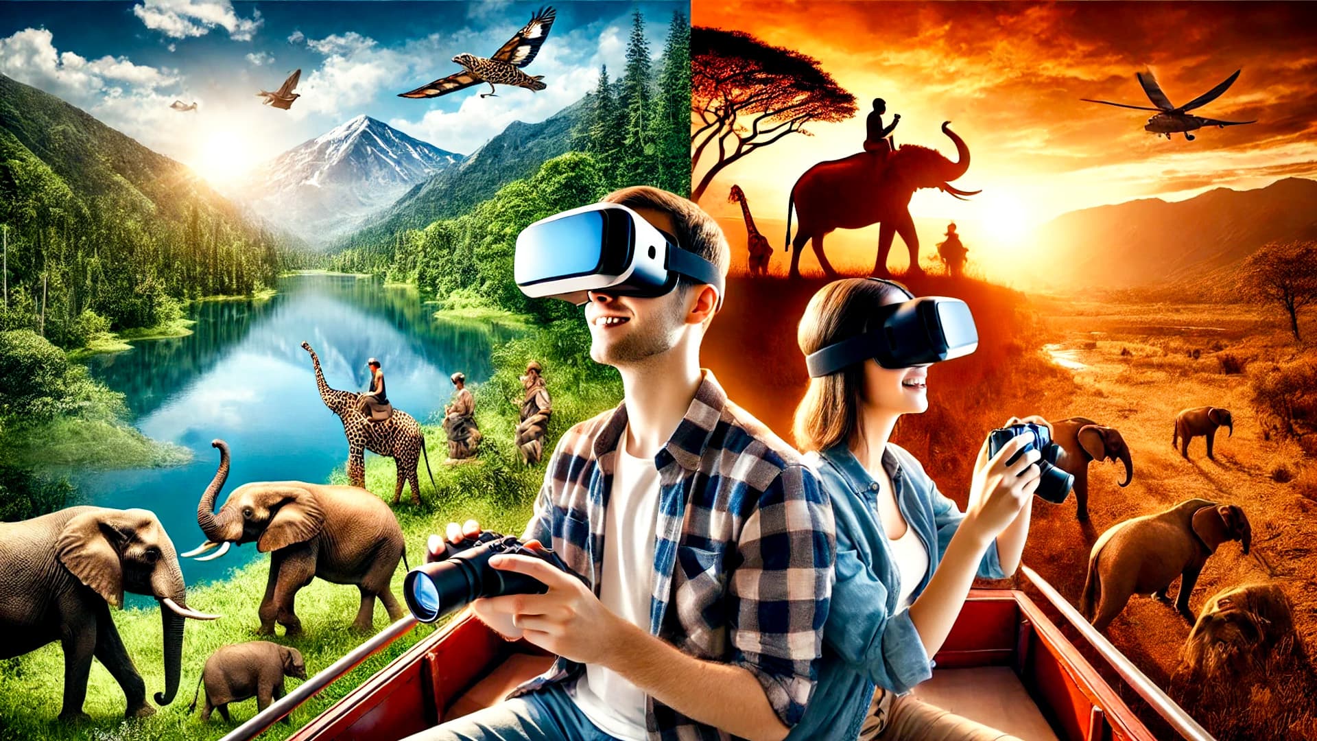 Hybrid Tourism: Blending Virtual Journeys with Physical Adventures